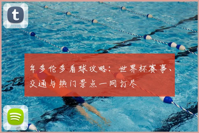 年多伦多看球攻略：世界杯赛事、交通与热门景点一网打尽